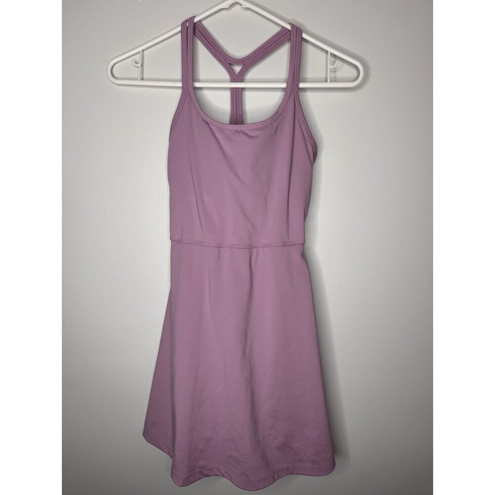 Madewell MWL Flex Cutout Athletic Dress  XXS Purple Sporty Fitness Tennis Golf